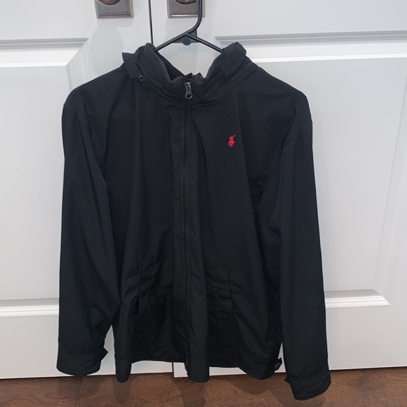 Gently used boys polo rain jacket - Picture 2 of 5